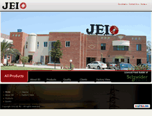 Tablet Screenshot of jei.com.pk