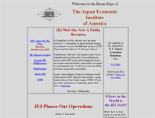 Tablet Screenshot of jei.org