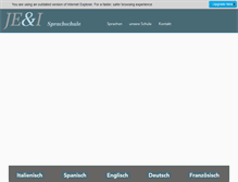 Tablet Screenshot of jei.ch